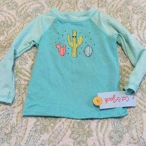 Cat & Jack UPF 50+ Cactus 🌵 rash guard